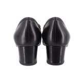 GUCCI QUENTIN HEEL LOAFERS BLACK 41 EU | 10 US
