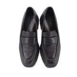 VINCE LEATHER LOAFERS BLACK 10 US