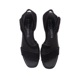 PEDRO GARCIA WEDGE SANDALS BLACK 10 US