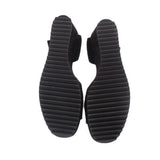 PEDRO GARCIA WEDGE SANDALS BLACK 10 US