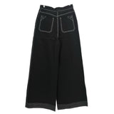 MAXMARA WIDE LEG PANTS BLACK M | 8