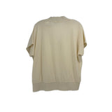 ADOLFO DOMINGUEZ SHORT SLEEVE TOPS CREAM M
