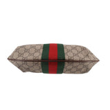 GUCCI OPHIDIA SMALL SHOULDER BAGS BROWN
