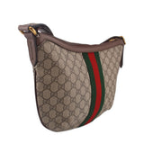 GUCCI OPHIDIA SMALL SHOULDER BAGS BROWN