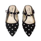 KATE SPADE PEARL HEELS BLACK 7 US