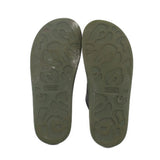 ALEXANDER MCQUEEN HYBRID RUBBER SLIDE SANDALS GREEN 8 US