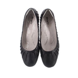 ALEGRIA LEATHER FLATS BLACK 6 US