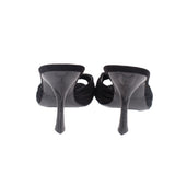 MARC FISHER VONI HEELED SANDALS BLACK 9.5 US