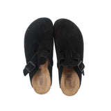 BIRKENSTOCK CLOG FLATS BLACK 6 US