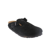 BIRKENSTOCK CLOG FLATS BLACK 6 US