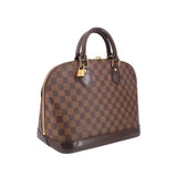 LOUIS VUITTON ALMA MM HANDLE BAG DAMIER EBENE