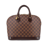 LOUIS VUITTON ALMA MM HANDLE BAG DAMIER EBENE