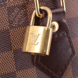 LOUIS VUITTON ALMA MM HANDLE BAG DAMIER EBENE