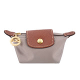 LONGCHAMP COIN PURSE POUCHES TAUPE