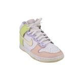 NIKE WOMEN'S DUNK HIGH LEMON TWIST SNEAKERS MULTI 7.5 US