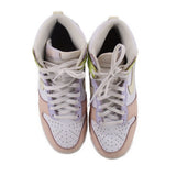 NIKE WOMEN'S DUNK HIGH LEMON TWIST SNEAKERS MULTI 7.5 US
