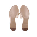 VALENTINO ROMAN STUD SANDALS CREAM 39 EU | 9 US