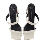 GUISEPPE ZANOTTI PATENT HEELS CREAM 39 EU | 9 US