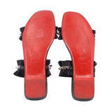 CHRISTIAN LOUBOUTIN MARIVODOU SANDALS BLACK 39 EU | 9 US