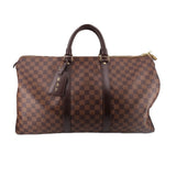 LOUIS VUITTON KEEPALL 50 TRAVEL DAMIER EBENE