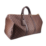 LOUIS VUITTON KEEPALL 50 TRAVEL DAMIER EBENE