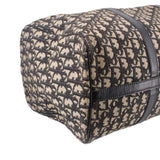 CHRISTIAN DIOR VINTAGE DUFFLE HANDLE BAG BLACK