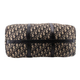 CHRISTIAN DIOR VINTAGE DUFFLE HANDLE BAG BLACK