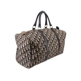 CHRISTIAN DIOR VINTAGE DUFFLE HANDLE BAG BLACK