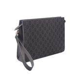 GUCCI TRIM MEDIUM POUCHES GRAY