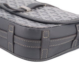 GOYARD BELVEDERE PM CROSSBODYS GRAY
