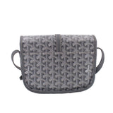 GOYARD BELVEDERE PM CROSSBODYS GRAY