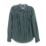 VERONICA BEARD STRIPED TOPS GREEN M