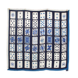 HERMES JEU DE CARTES SCARVES BLUE