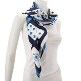 HERMES JEU DE CARTES SCARVES BLUE