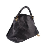 LOUIS VUITTON ARTSY MM SHOULDER BAGS BLACK EMPRIENTE
