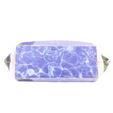 PAIGE GAMBLE WIDE PRINTED TOTES BLUE