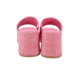 STEVE MADDEN PLATFORM SANDALS PINK 8.5 US