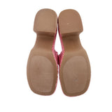 STEVE MADDEN PLATFORM SANDALS PINK 8.5 US