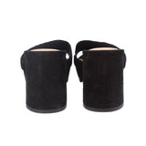 VERONICA BEARD DALI PLATFORM SANDALS BLACK 7.5 US