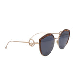 FENDI FF0290/S CAT EYE SUNGLASSES ZUCCA