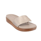 DONALD PLINER LEATHER SANDALS TAUPE 8.5