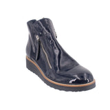 DJANGO & JULIET PATENT BOOTS BLUE 9 US