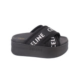 CELINE PLATFORM SANDALS BLACK 34 EU | 5 US