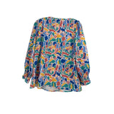 TUCKERNUCK PRINT TOPS BLUE M