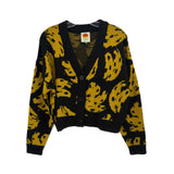 FARM RIO PRINT CARDIGANS YELLOW XS
