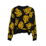 FARM RIO PRINT CARDIGANS YELLOW XS