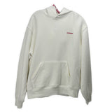 MADHAPPY HOODIE TOPS WHITE S