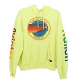 AVIATOR NATION GRAPHIC TOPS YELLOW XS