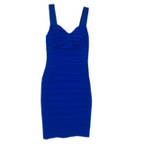 TED BAKER BANDAGE DRESSES BLUE S
