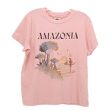 FARM RIO GRAPHIC TOPS PINK M